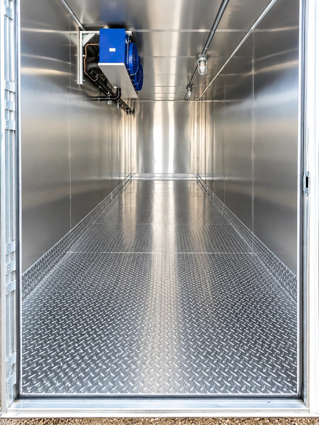 20ft refrigerated trailer interior cooling unit