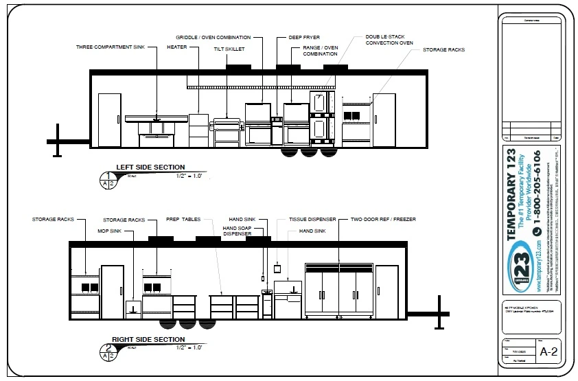 40ft Bulk Kitchen source floor-plan illustration