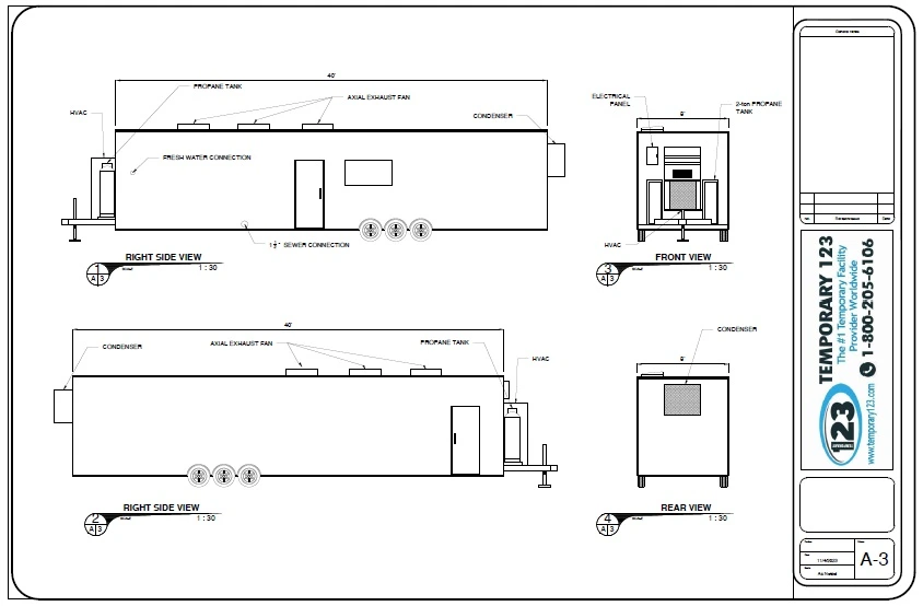40ft Bulk Kitchen source floor-plan illustration
