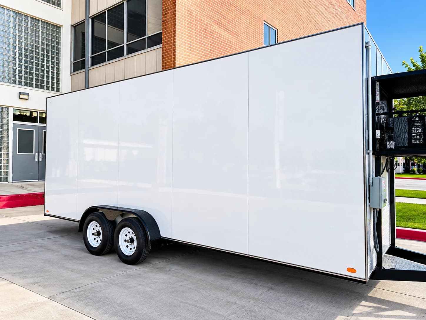 Refrigeration trailer rental fleet